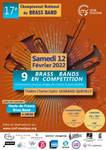 Championnat de France de Brass Band @ Théâtre Charles Dullin